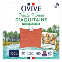 Truite Fumee D Aquitaine Mini Tranches Ovive