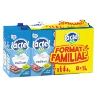 Lait Demi Ecreme Uht Vitamine D Lactel