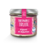 Tartinable De Truite Algues Et Legumes Algae