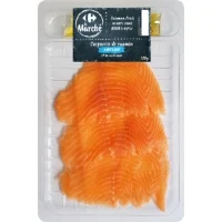 Carpaccio De Saumon Nature Carrefour Le Marche