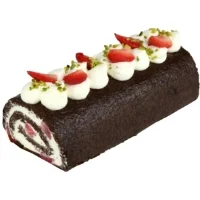 Roule Chocolat Et Fraise