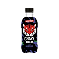 Boisson Energisante Gazeuse Myrtille Crazy Tiger