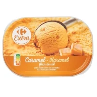 Glace En Bac Caramel Fleur De Sel Carrefour Extra