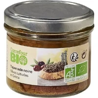 Tapenade Noire Bio Carrefour Bio