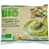 Plat Cuisine Puree De Legumes Verts Carrefour Bio