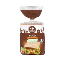 Pain De Mie Complet Maxi Sans Sucres Ajoutes Carrefour Classic