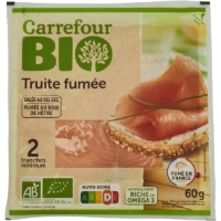 Truite Fumee Carrefour Bio