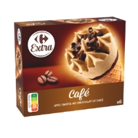 Glaces Cones Cafe Chocolat Carrefour Extra