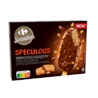 Glaces Batonnets Speculoos Chocolat Carrefour Sensation