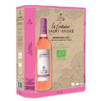 Vin Rose I G P Mediterranee Bio La Fontaine Saint Andre