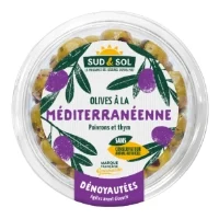 Olives Vertes A La Mediterraneenne Denoyautees Sud Sol