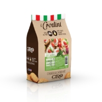 Biscuits Aperitifs Crostini Ail Basilic Ciro