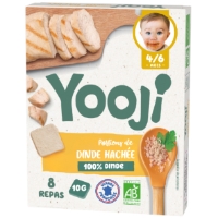 Plat Bebe Des 4 6 Mois Haches De Dinde Bio Yooji