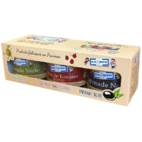 Trio Classique Tapenades Et Tomates Sechees