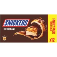 Barres Glacees Chocolat Caramel Et Cacahuetes Snickers