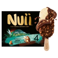 Glaces Batonnets Vanille Amandes Nuii