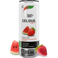 Boisson Energisante Sparkling Fraise Pasteque Zero Sucre Celsius
