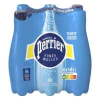 Eau Minerale Naturelle Gazeuse Fines Bulles Pauvre En Sodium Perrier