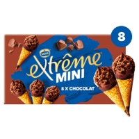 Glaces Cones Chocolat Extreme