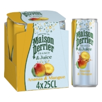Eau Gazeuse Aromatisee Ananas Mangue Maison Perrier