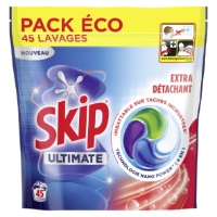 Lessive En Capsules Ultimate Extra Detachant Skip