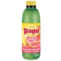 Boisson Pamplemousse Carotte Citron Pago