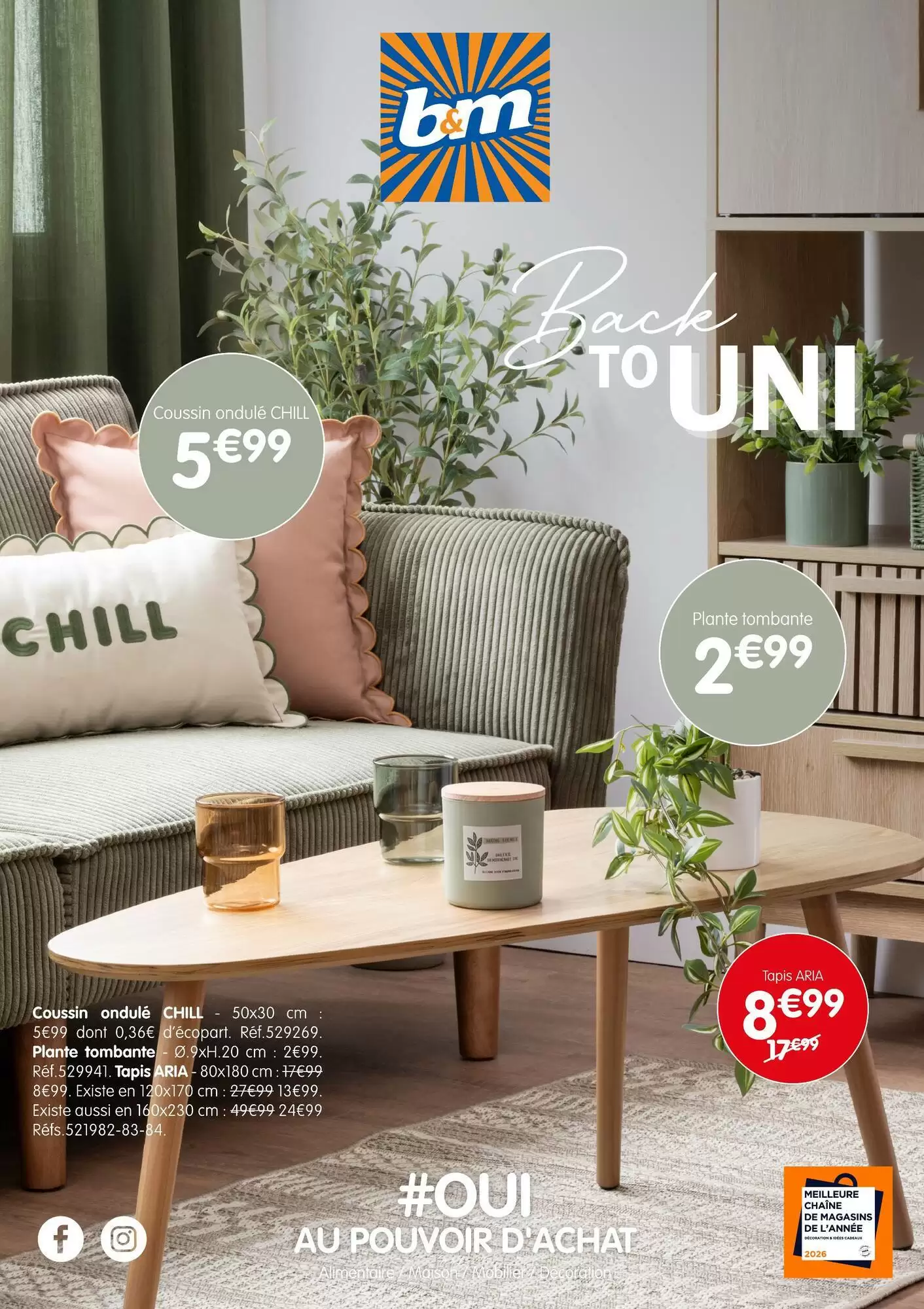 Catalogue b&m du 5 août au 1 septembre 2026