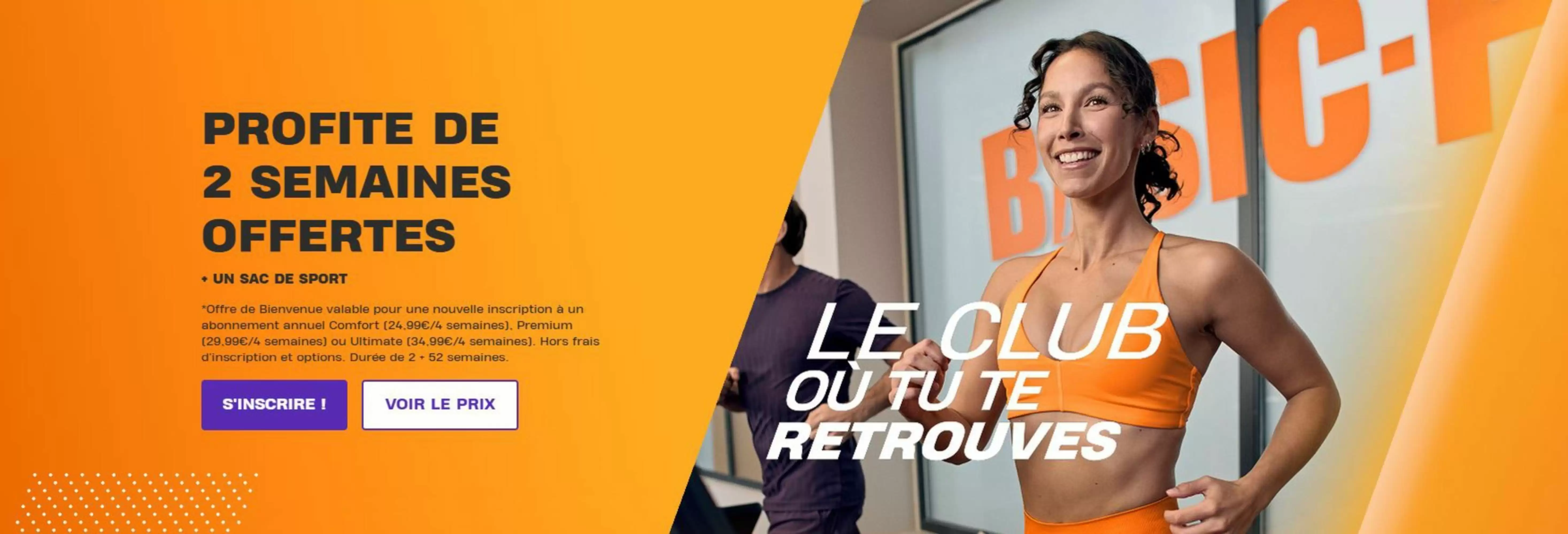 Catalogue Basic-Fit - Couverture