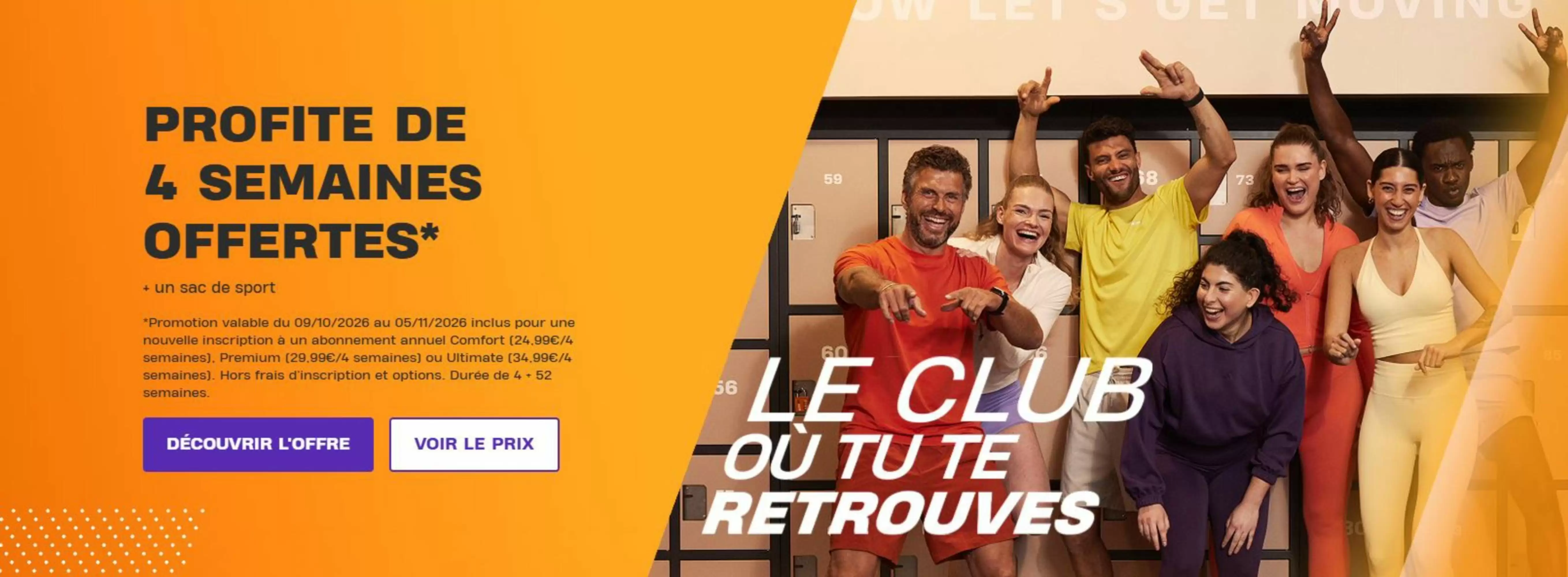 Catalogue Basic-Fit du 9 octobre au 5 novembre 2026 - Couverture