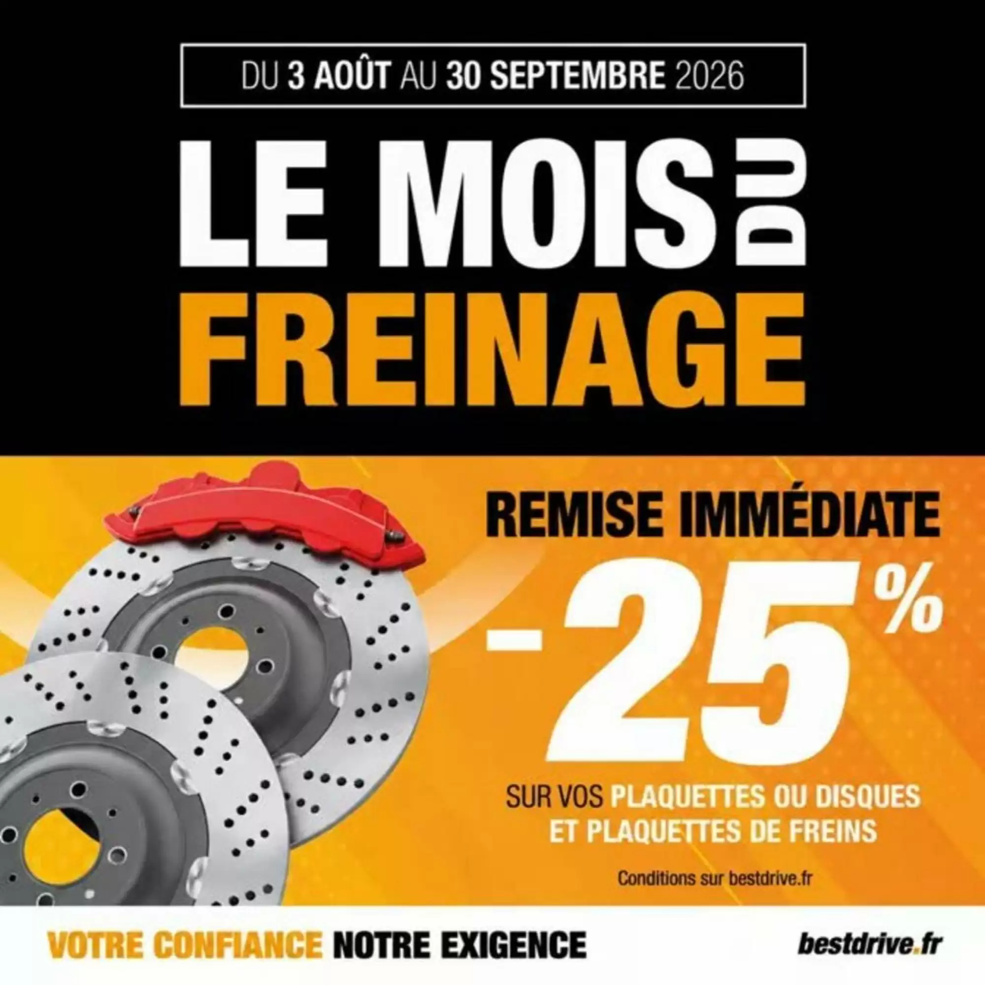 Catalogue Bestdrive du 11 août au 30 septembre 2026