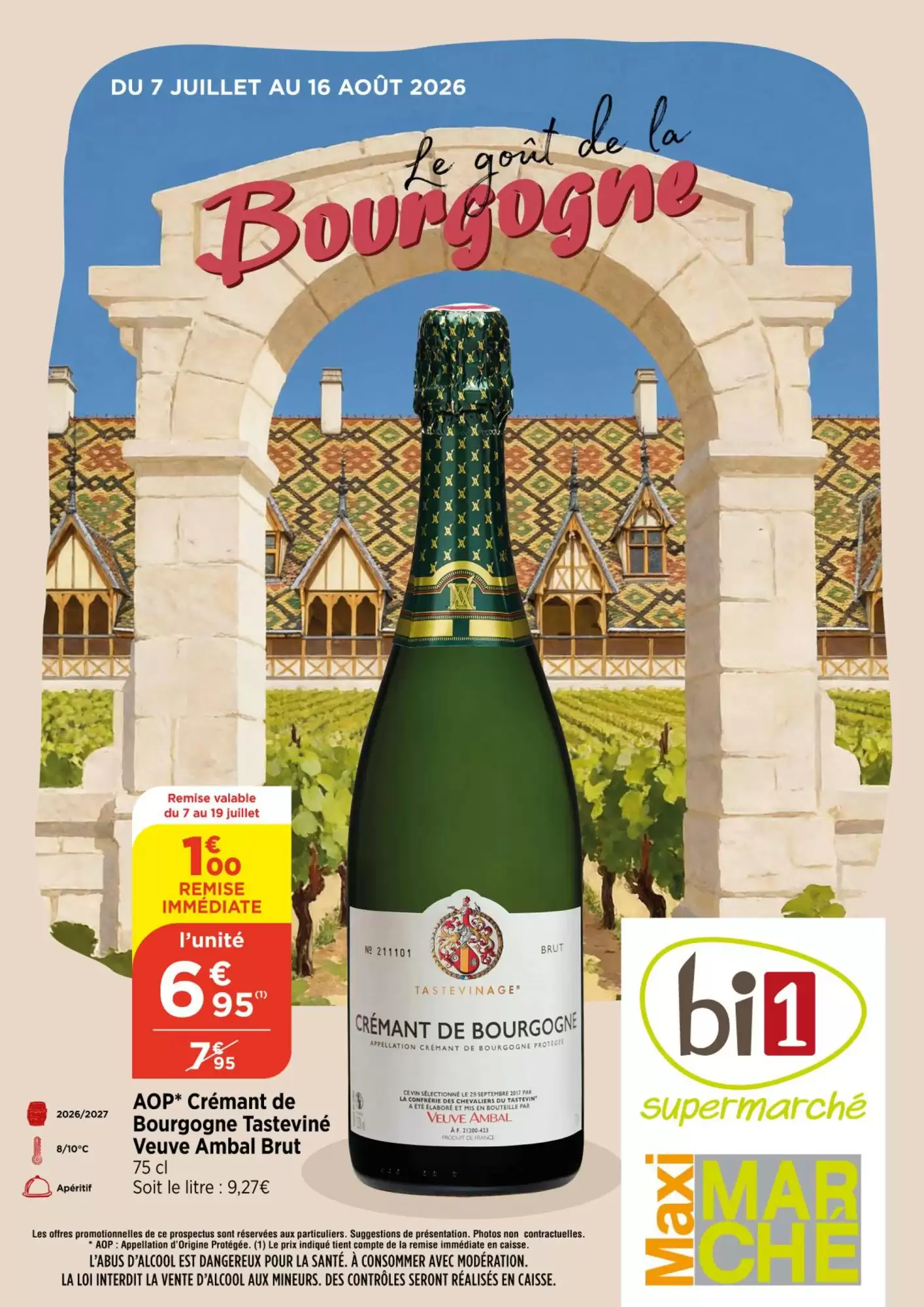 Catalogue Bi1 du 7 juillet au 16 août 2026 - Couverture