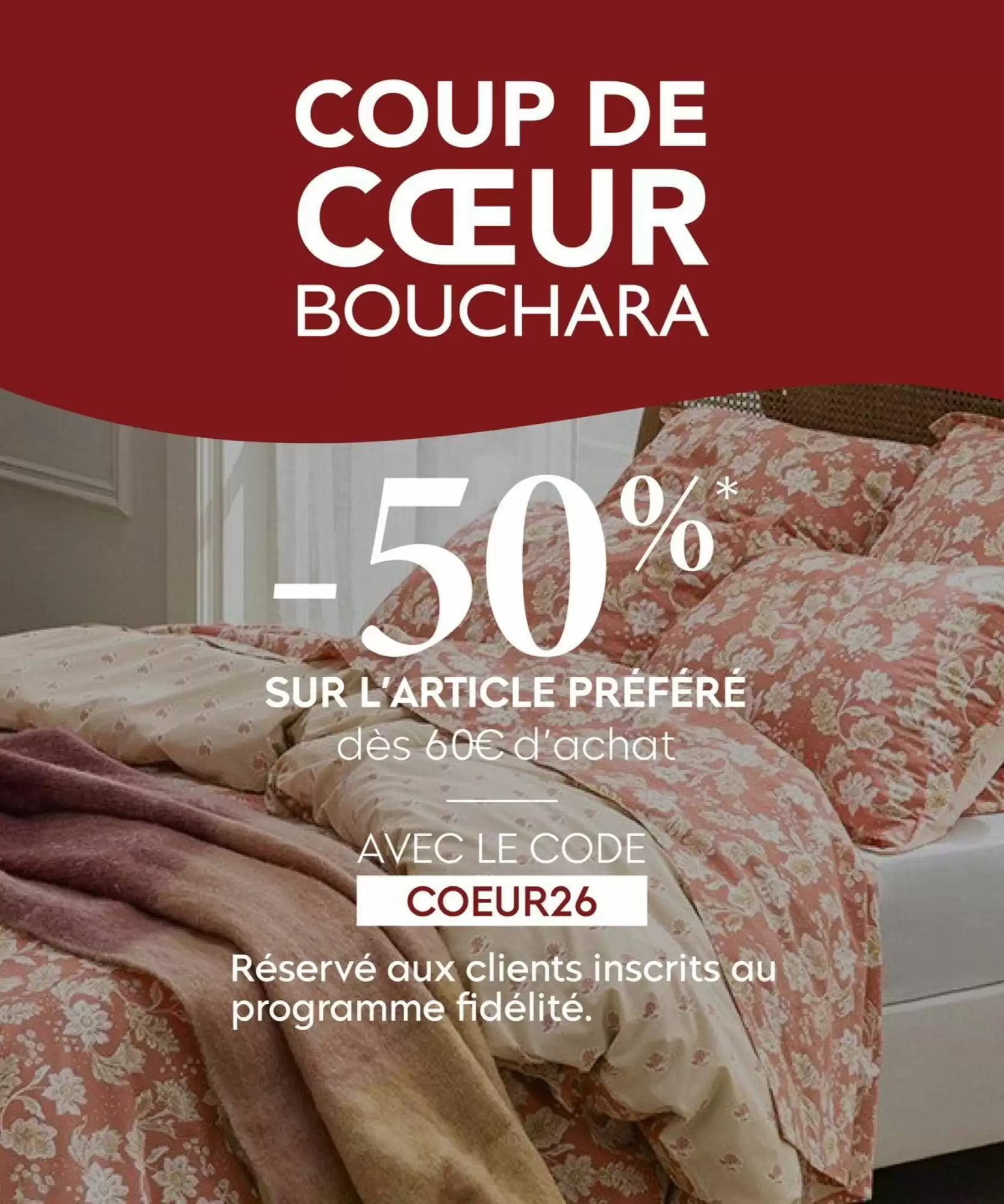 Catalogue Bouchara du 12 au 31 octobre 2026 - Couverture