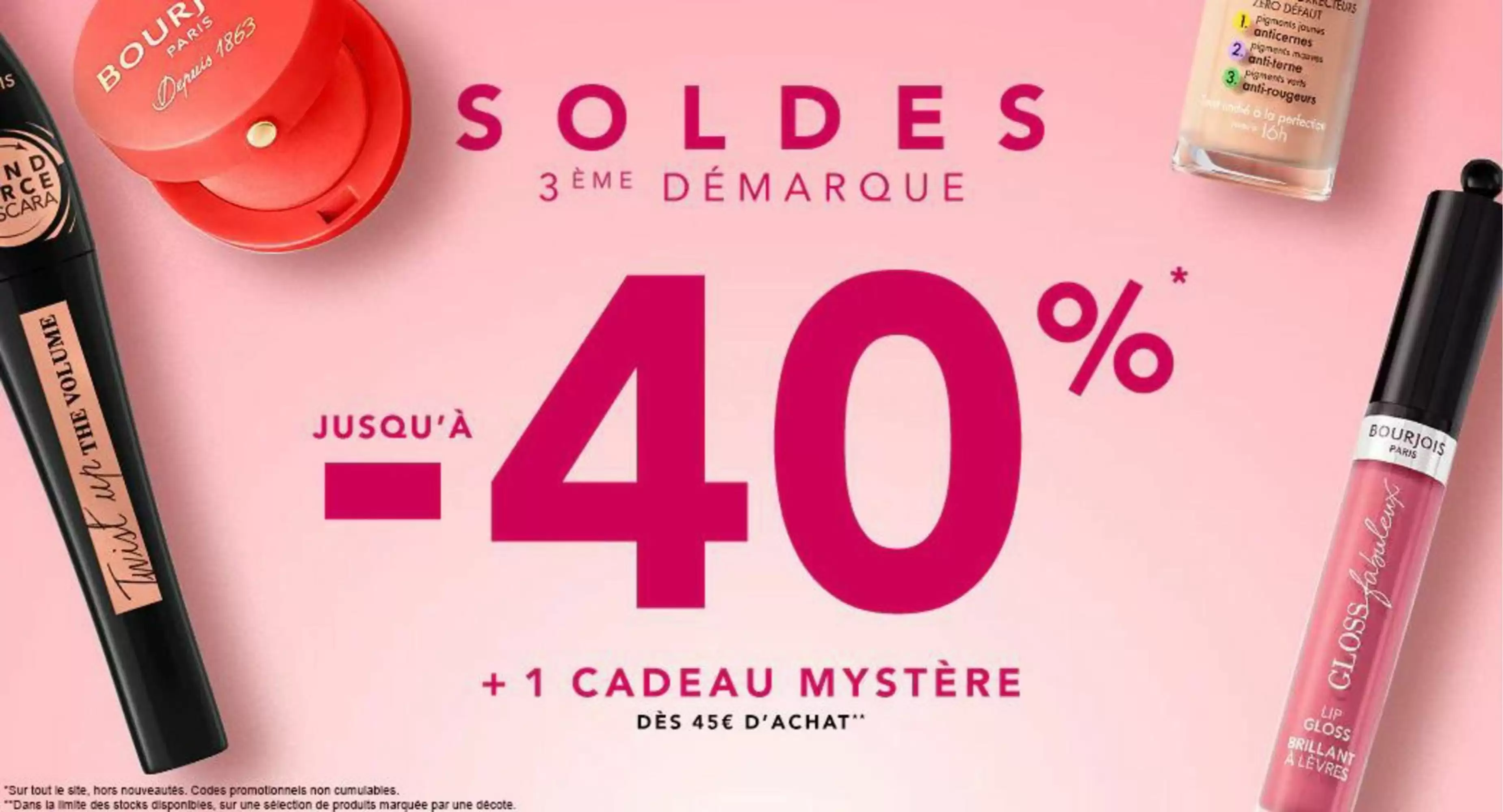 Catalogue Bourjois du 10 au 21 juillet 2026 - Couverture