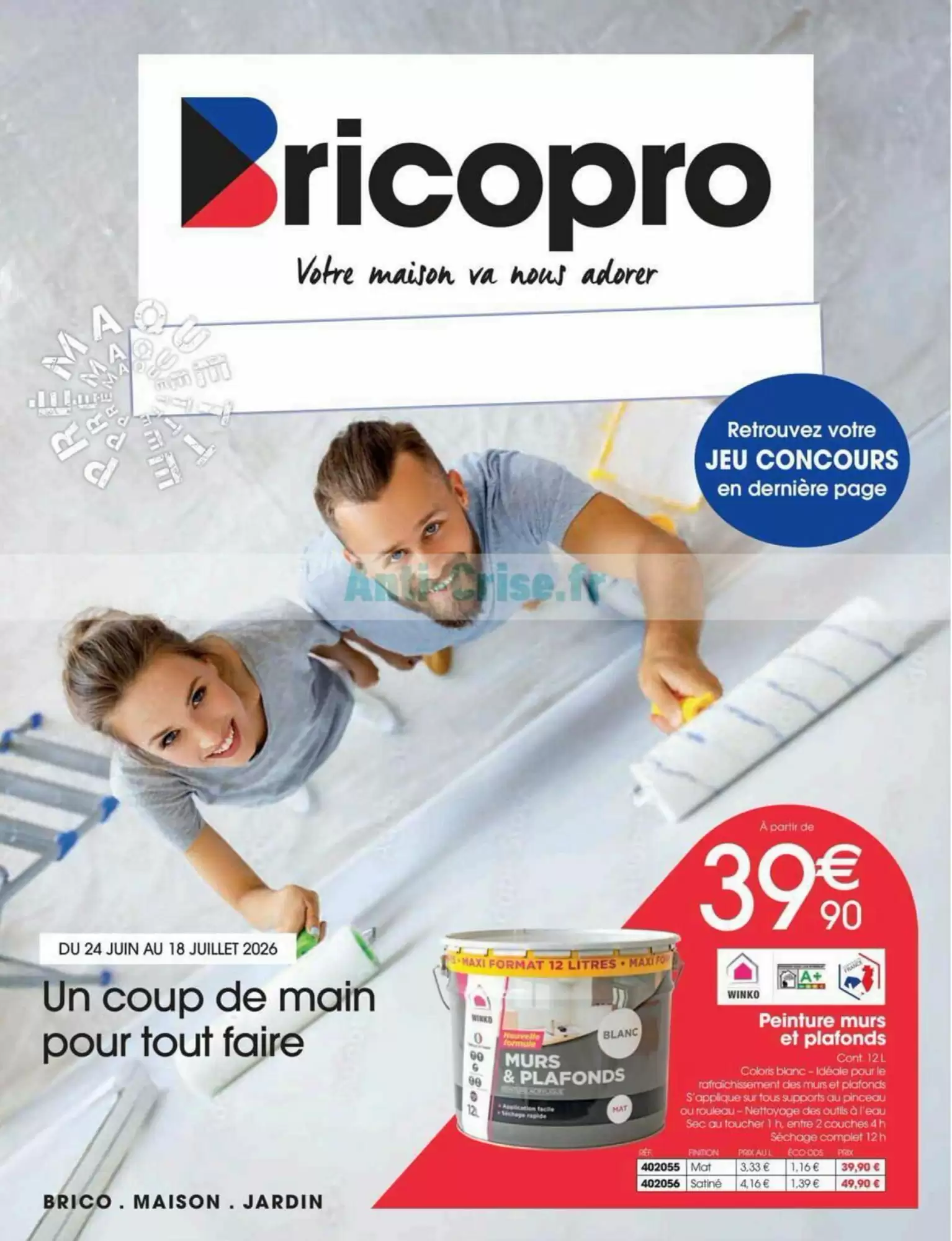 Catalogue Brico Pro