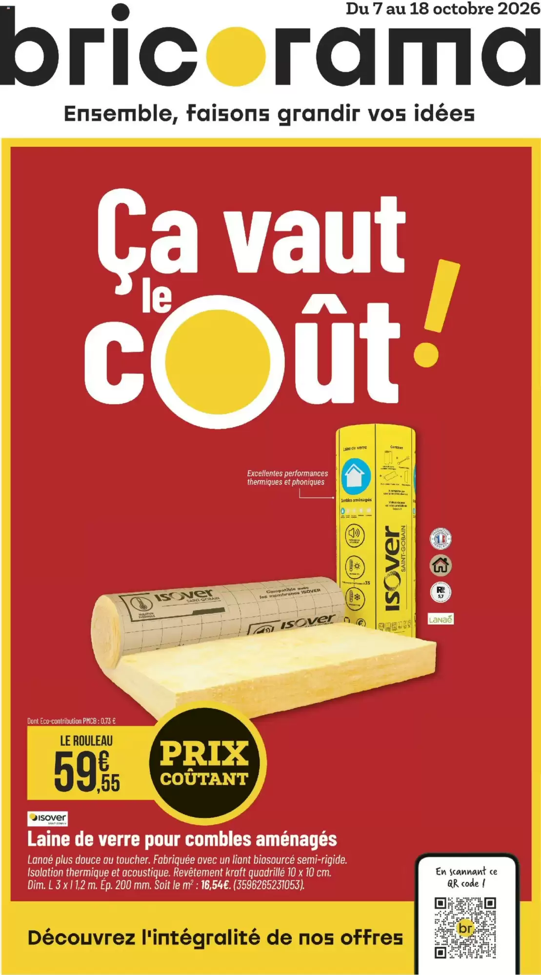 Catalogue Bricorama du 7 au 18 octobre 2026