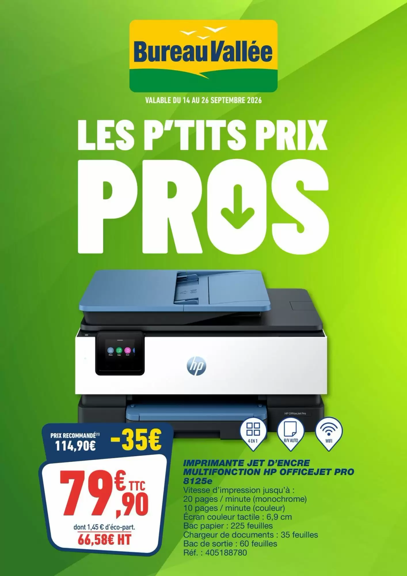 Catalogue Bureau Vallée du 14 au 26 septembre 2026 - Couverture