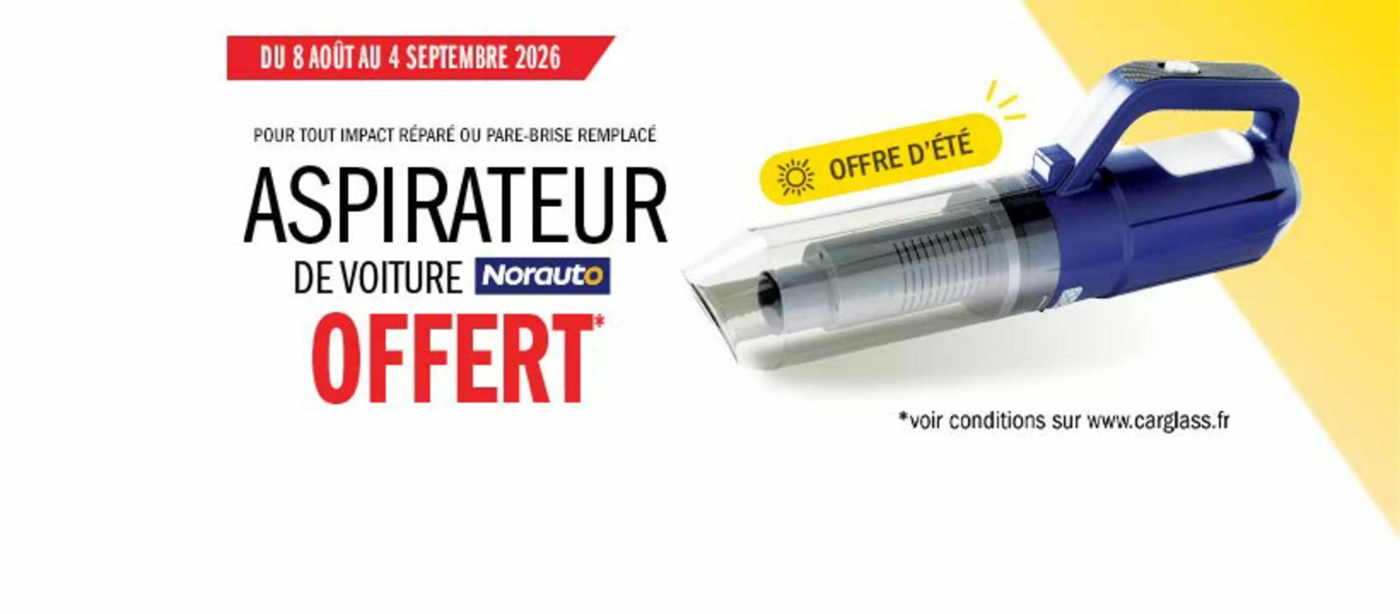 Catalogue Carglass du 13 août au 4 septembre 2026