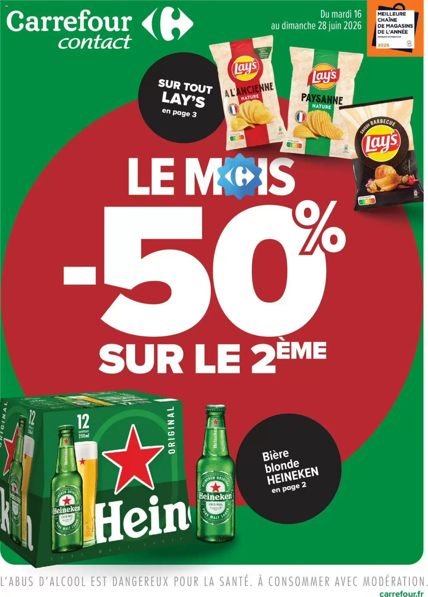 Catalogue Carrefour Contact - Couverture