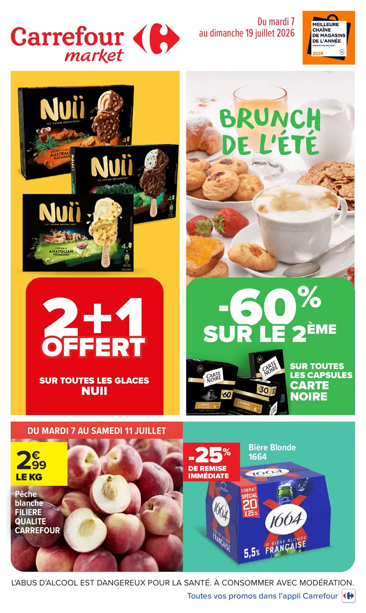 Catalogue Carrefour Market du 7 au 19 juillet 2026 - Couverture