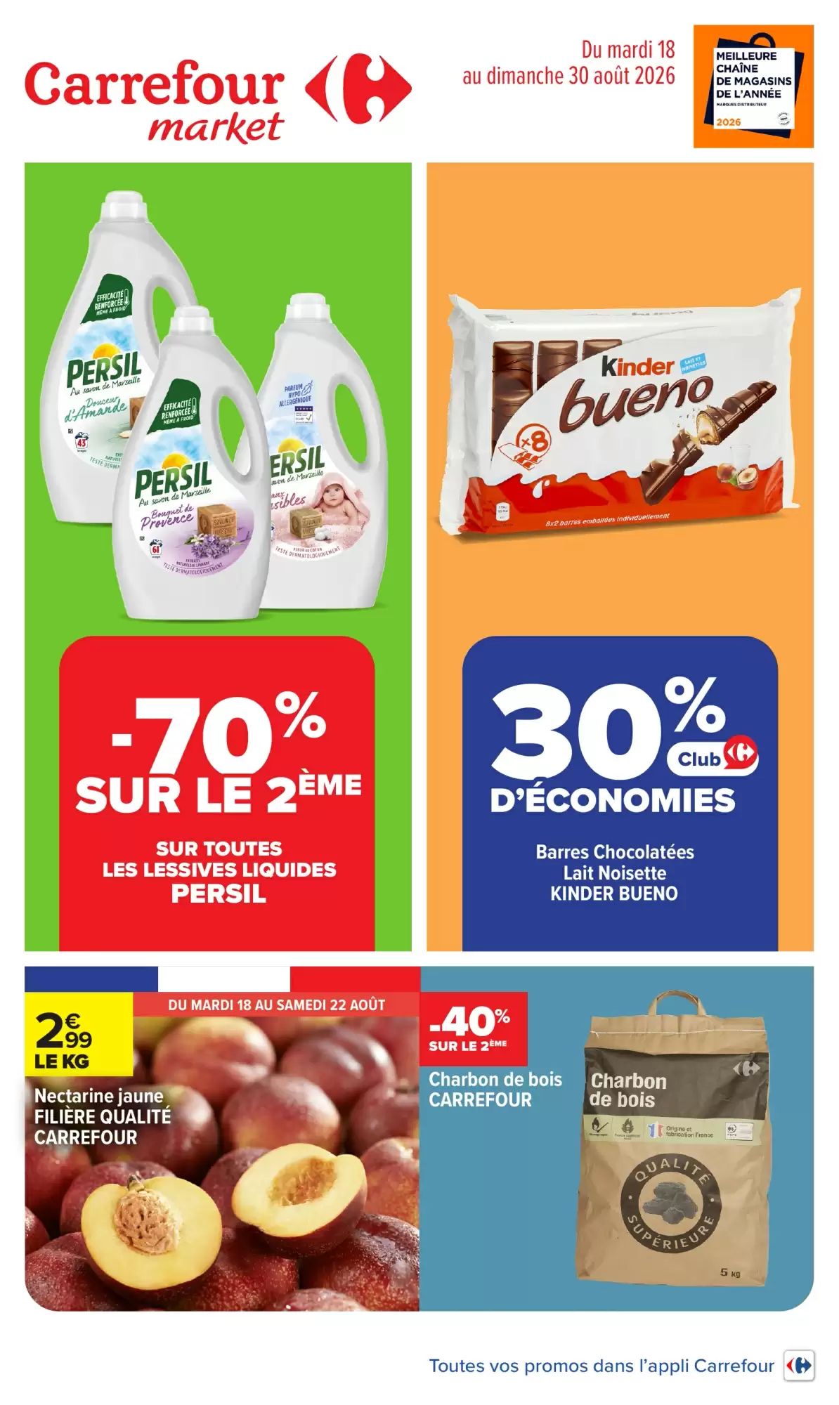 Catalogue Carrefour Market du 18 août au 2 novembre 2026