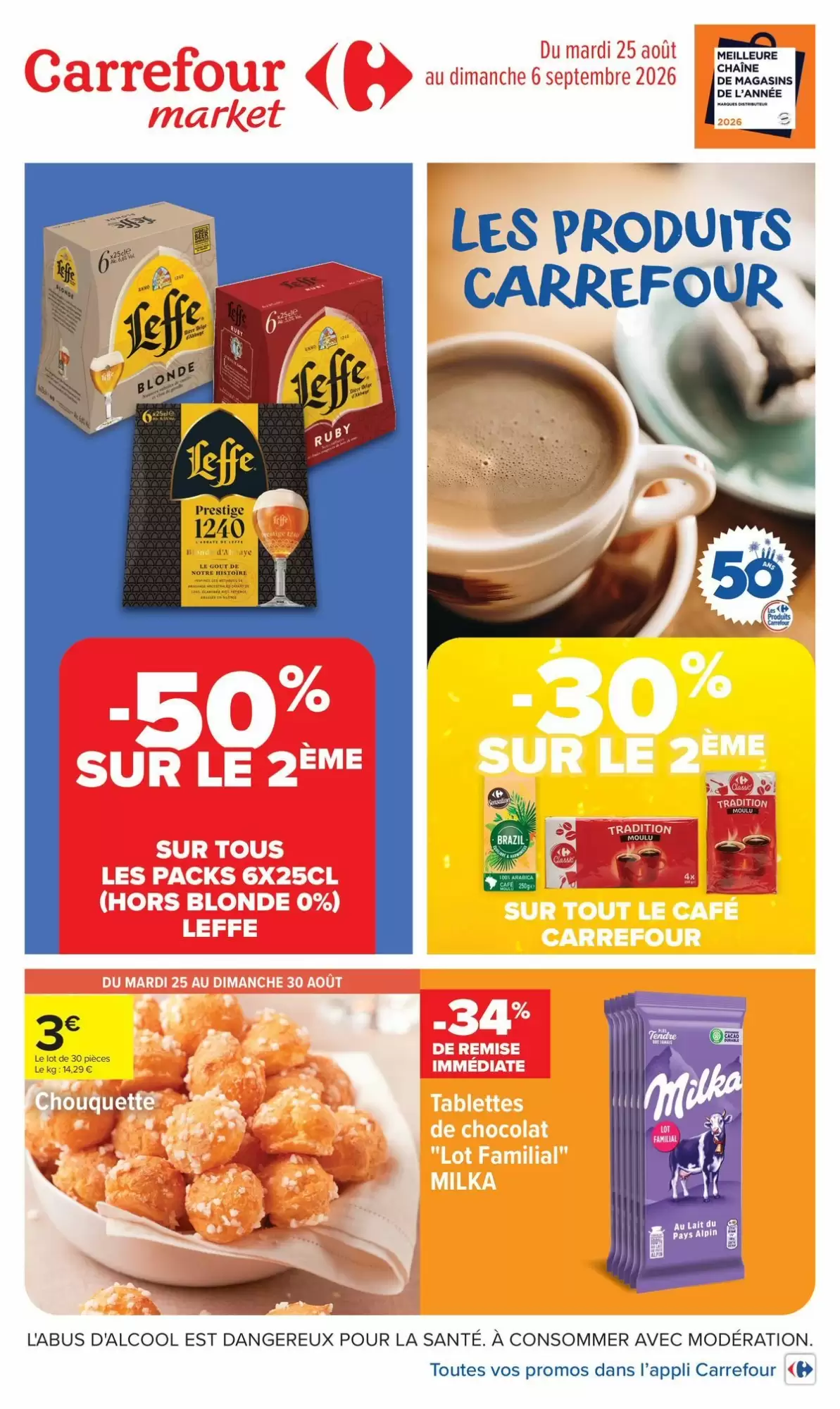 Catalogue Carrefour Market du 25 août au 6 septembre 2026