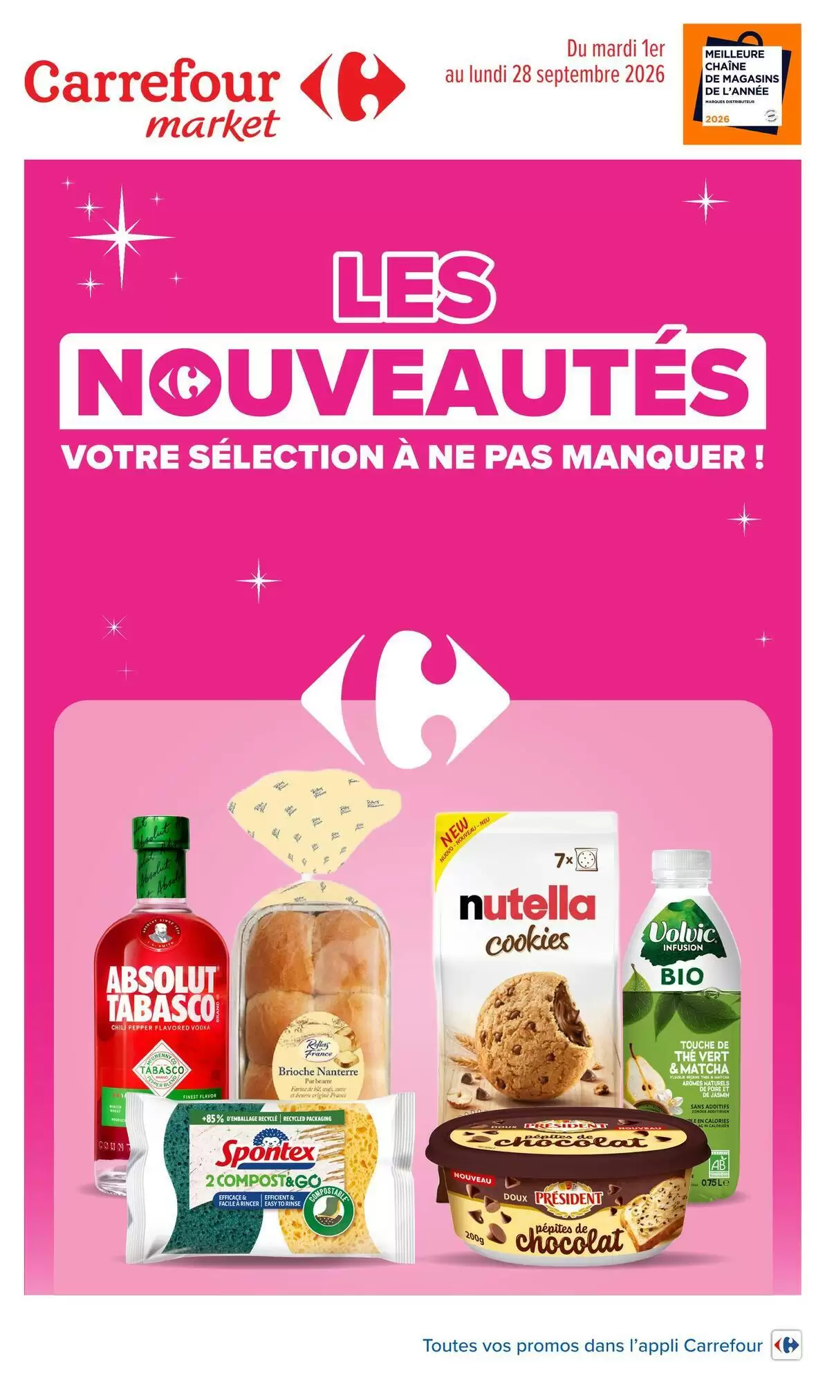 Catalogue Carrefour Market du 1 au 28 septembre 2026