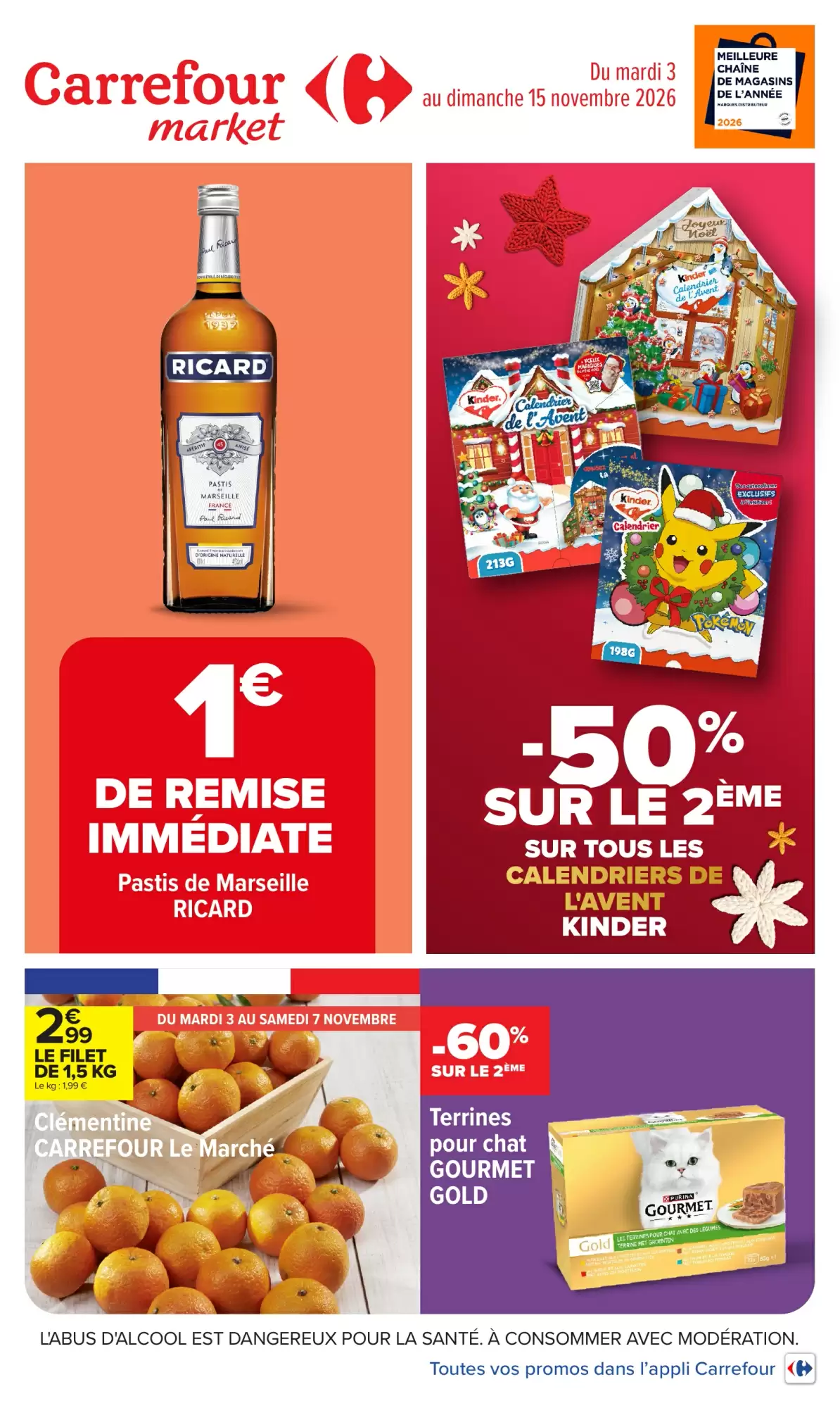 Catalogue Carrefour Market du 3 au 15 novembre 2026
