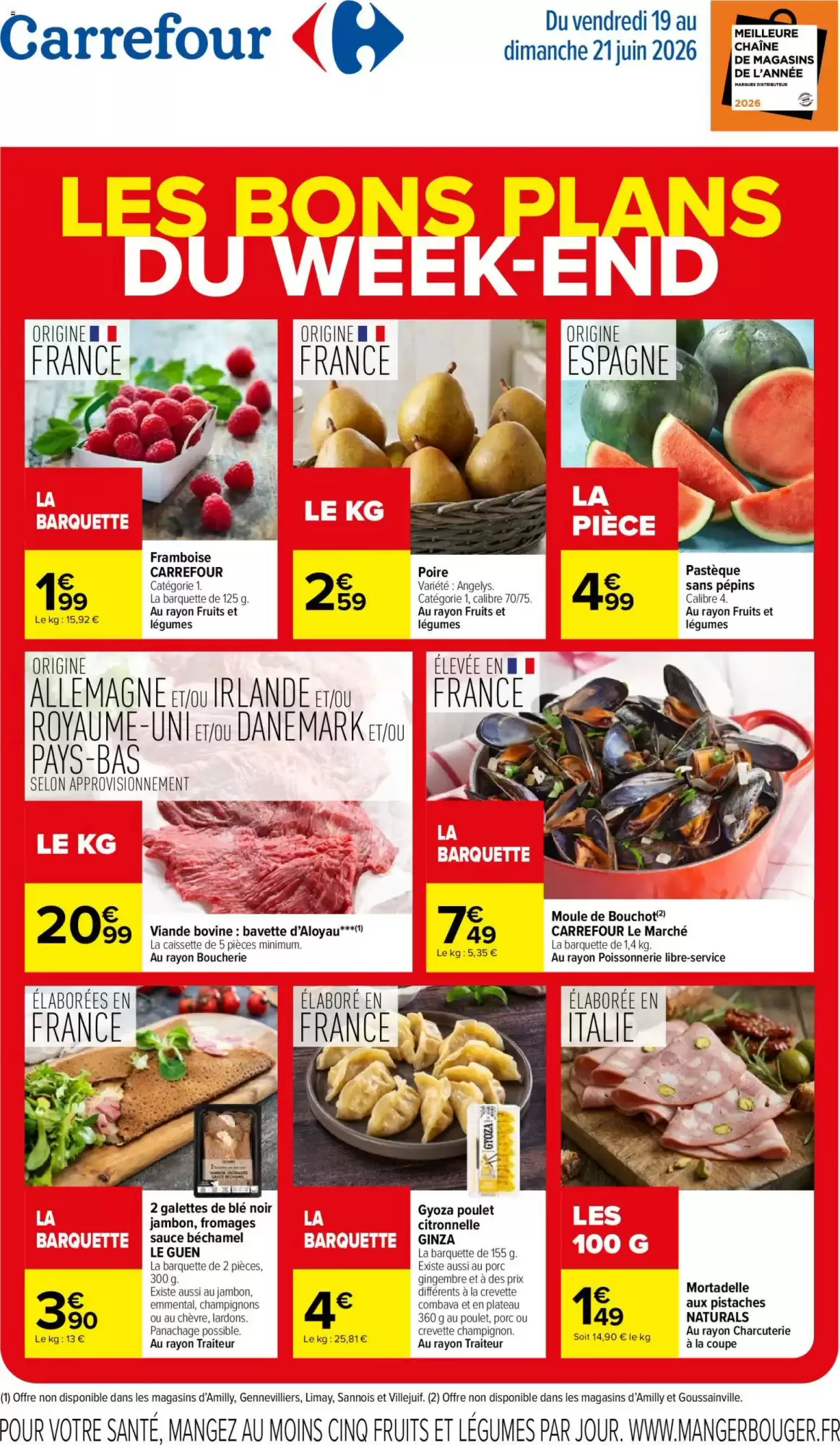 Catalogue Carrefour du 19 au 21 juin 2026 - Couverture