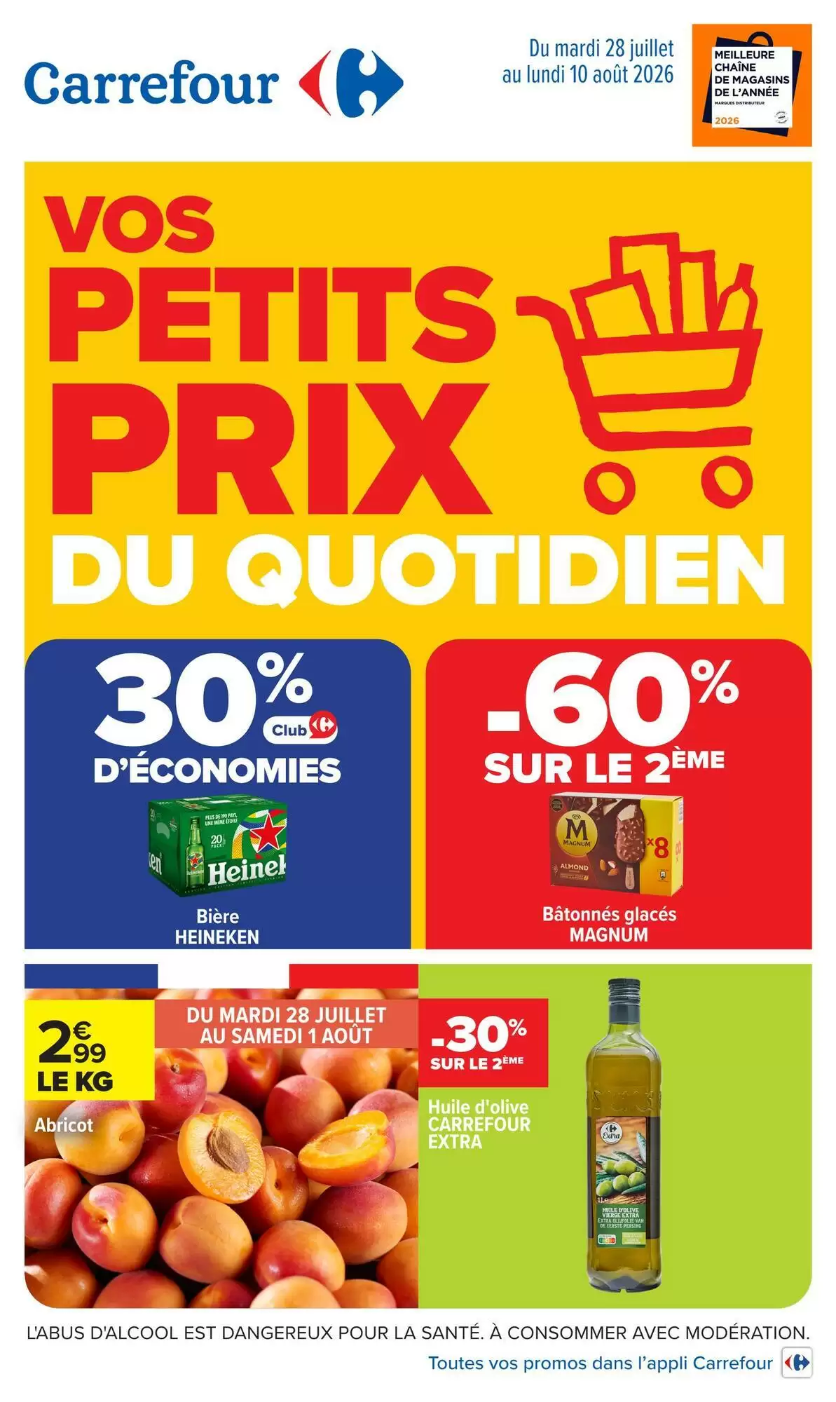 Catalogue Carrefour du 28 juillet au 10 août 2026 - Couverture