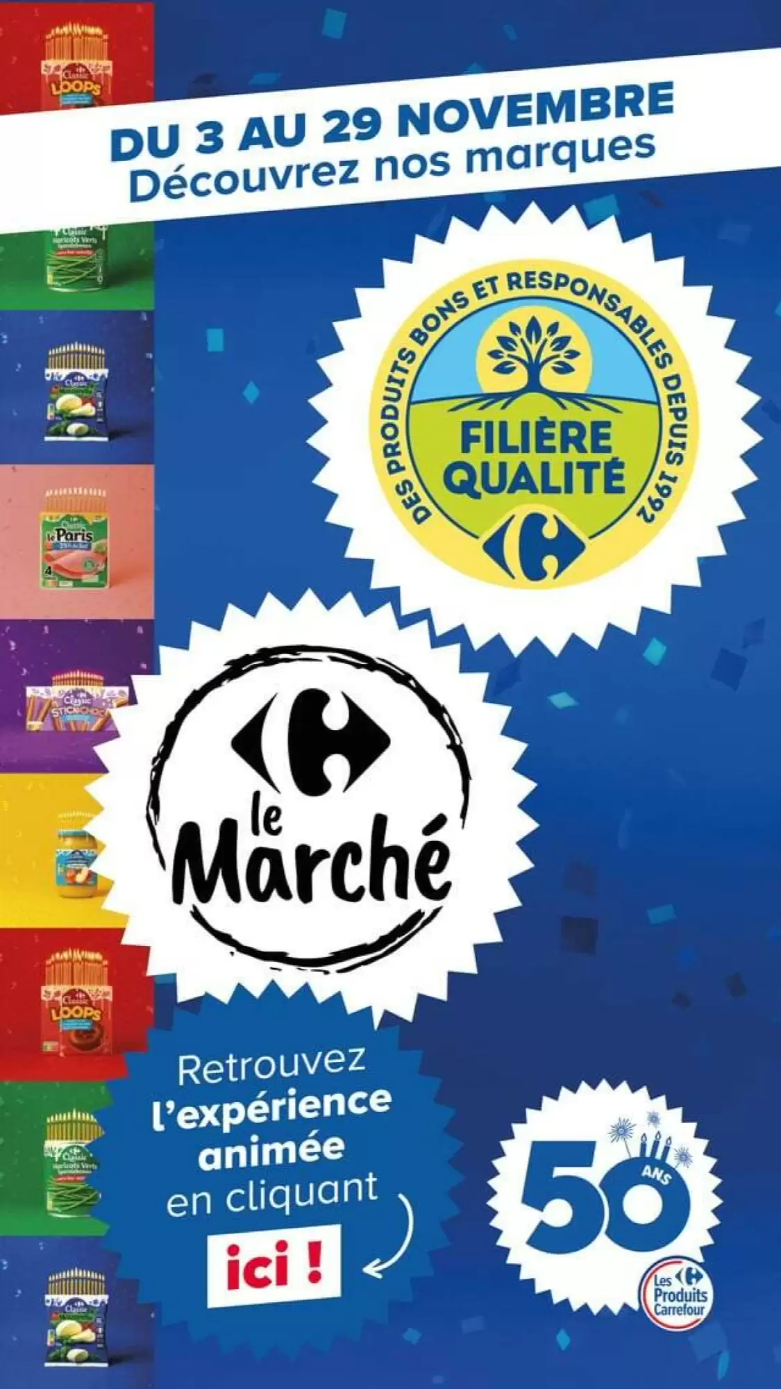 Catalogue Carrefour est disponible dans votre magasin Carrefour le plus proche. du 3 au 29 novembre 2026