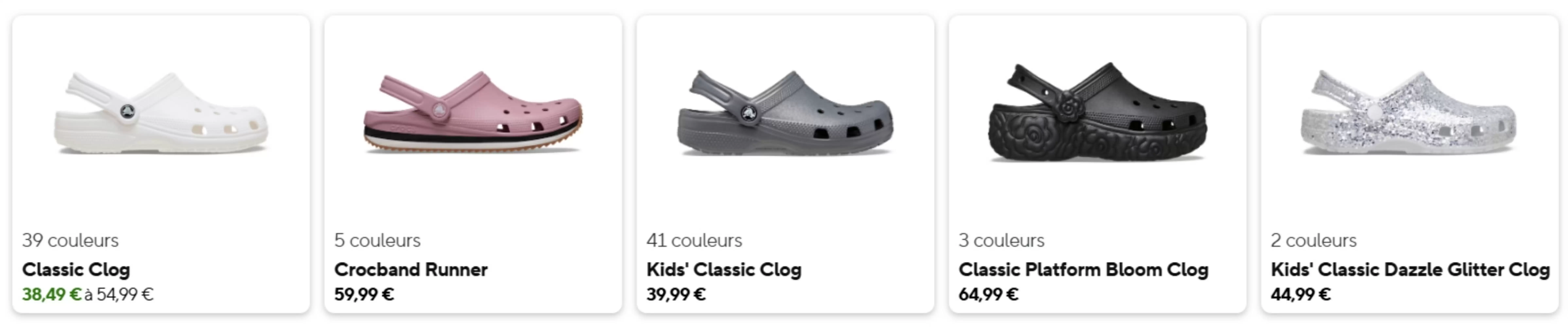 Catalogue Crocs du 11 au 17 octobre 2026
