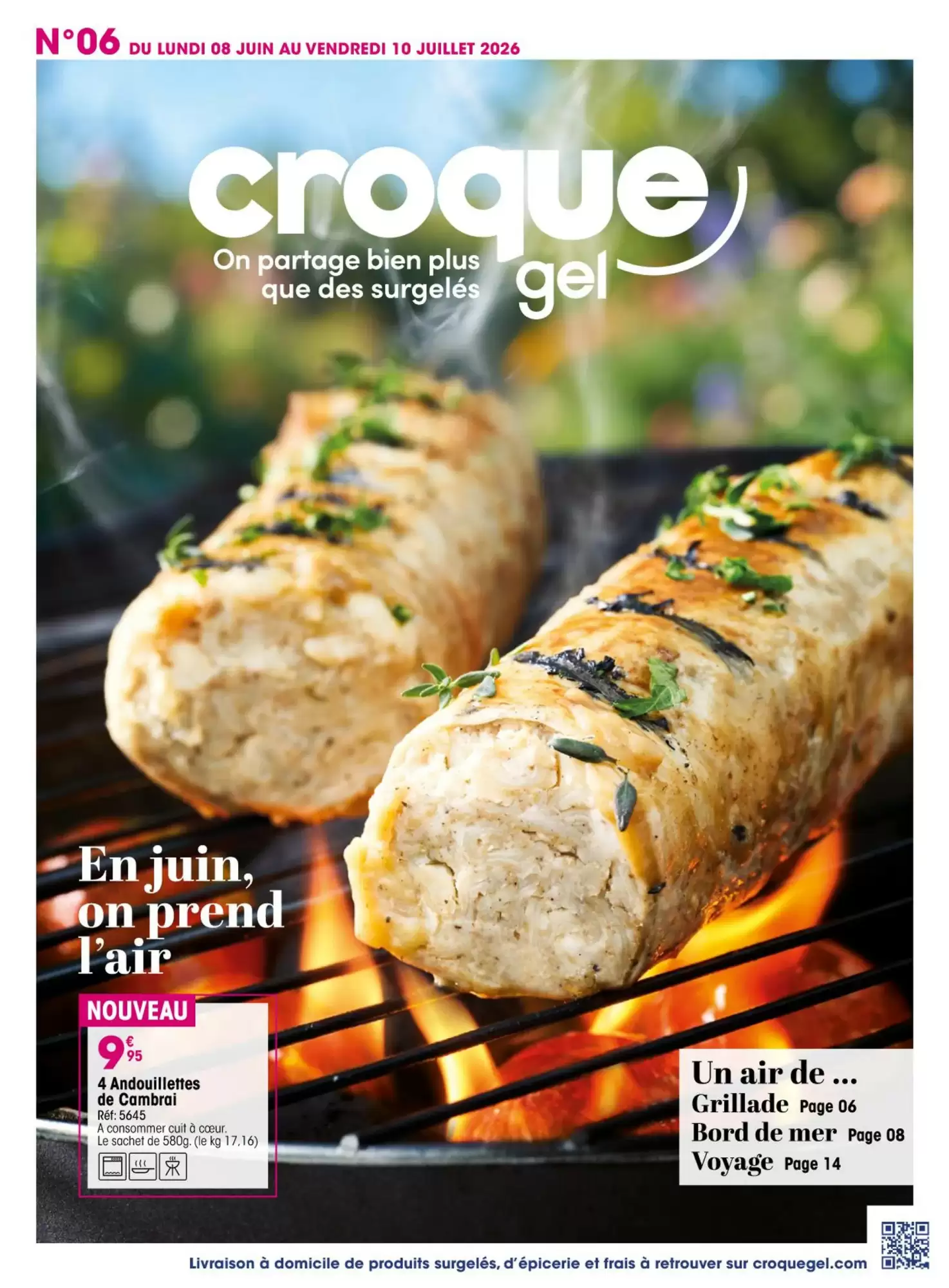 Catalogue Croque Gel - Couverture