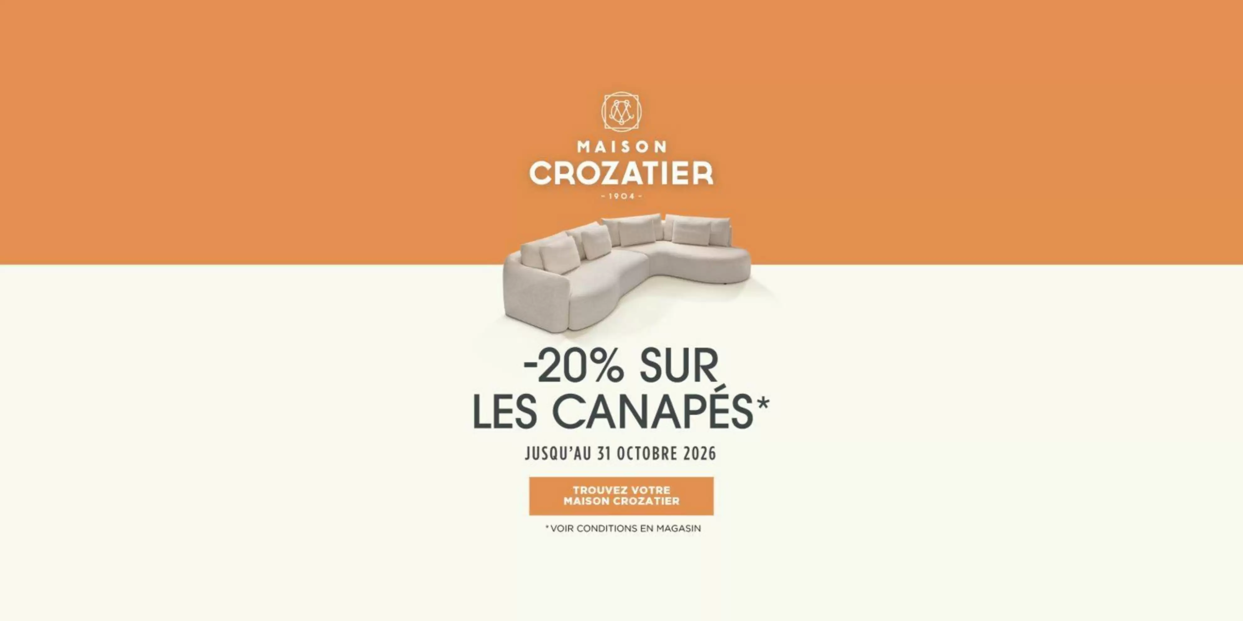 Catalogue Crozatier du 4 septembre au 31 octobre 2026