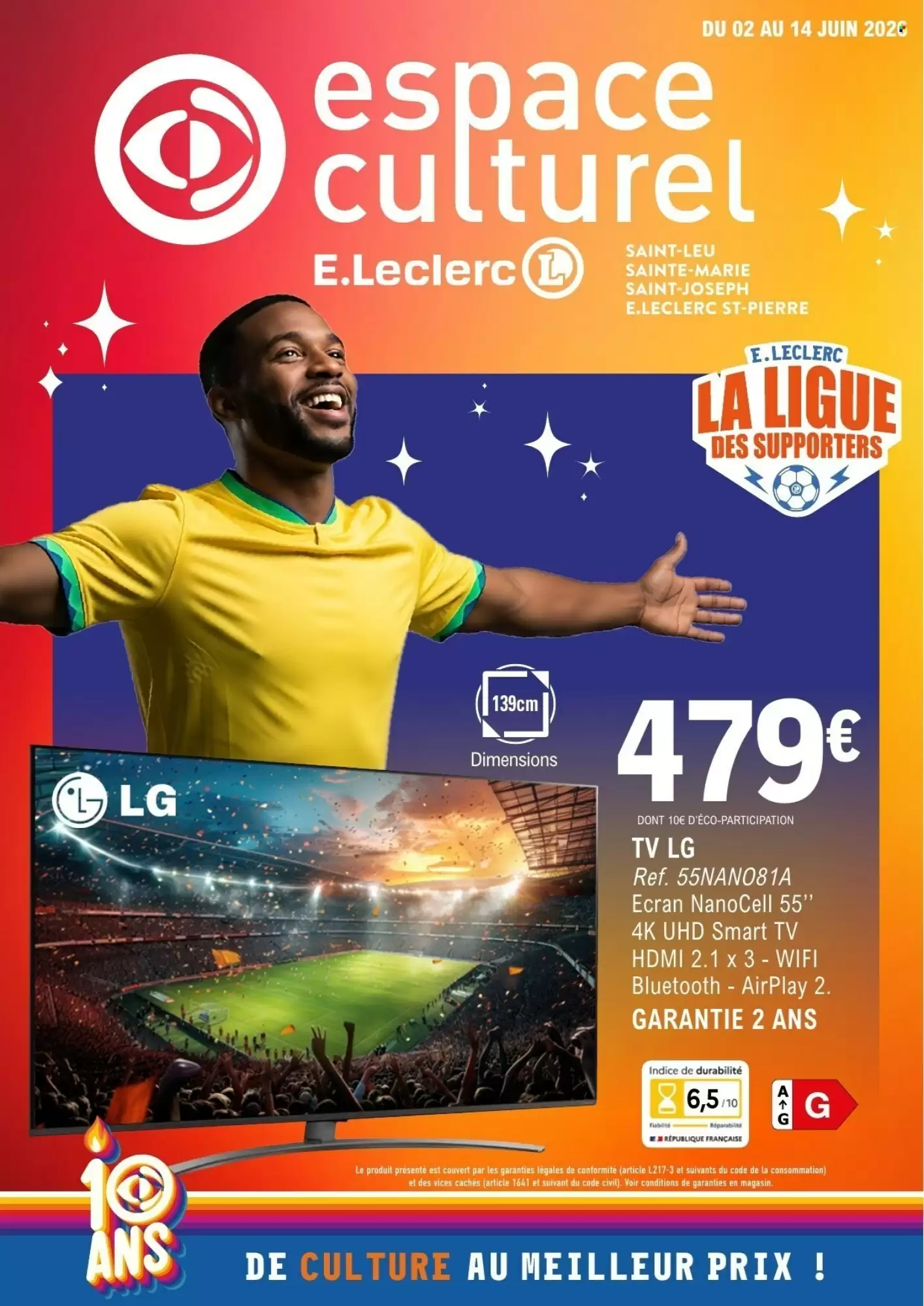 Catalogue E.Leclerc Espace Culturel - Couverture